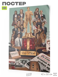 Постер к сериалу Офис The Office, Стив Карелл