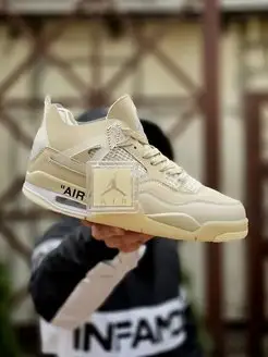 Кроссовки Air Jordan 4 Retro off white