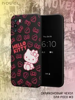 Чехол на Xiaomi Poco M3 с принтом Hello Kitty