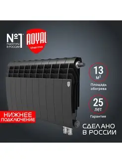 Радиатор отопления BiLiner 350 Noir Sable VR-10 секц