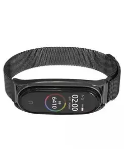 Металлический ремешок для Xiaomi Mi Band 3, 4, 5, 6