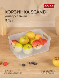 Емкость для хранения в холодильнике "SCANDI" 3,1л