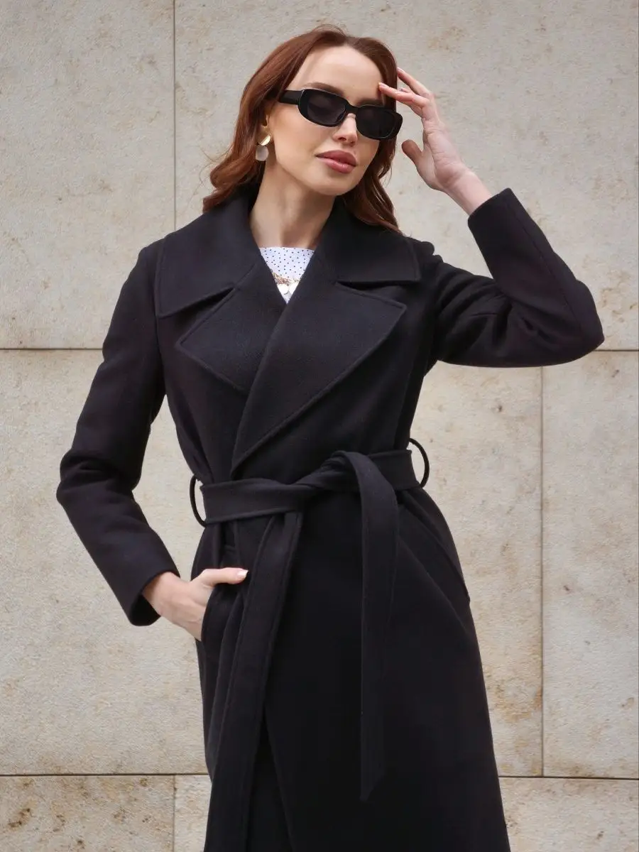 10 черных пальто, которые никогда не выйдут из моды
