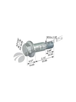 Болт суппорта m16*1.5*55 saf