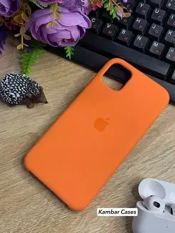 Силиконовый чехол на Apple iPhone 12 для Айфон 12 Про