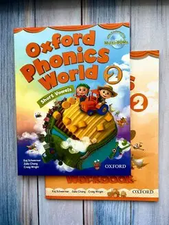 Комплект Oxford Phonics World 2 Level 2 Student Book+ WB+ CD