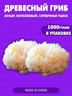 Белый древесный гриб (инъер, коралловый, серебряные ушки)