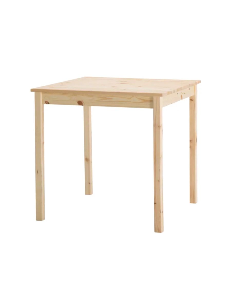 стол из массива дерева икеа