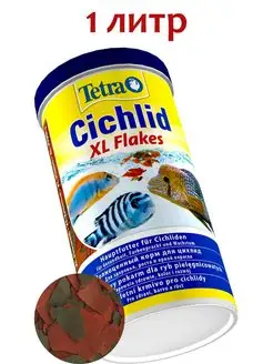 Cichlid XL Flakes 1л корм для рыб (крупные хлопья)