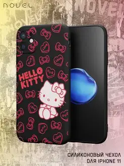 Чехол на iPhone 11 с принтом Hello Kitty