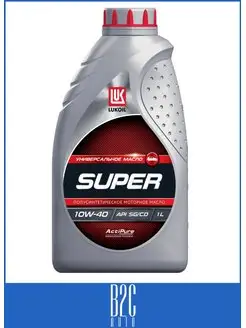 Масло моторное LUKOIL SUPER, полусинтетическое 10W 40 19191