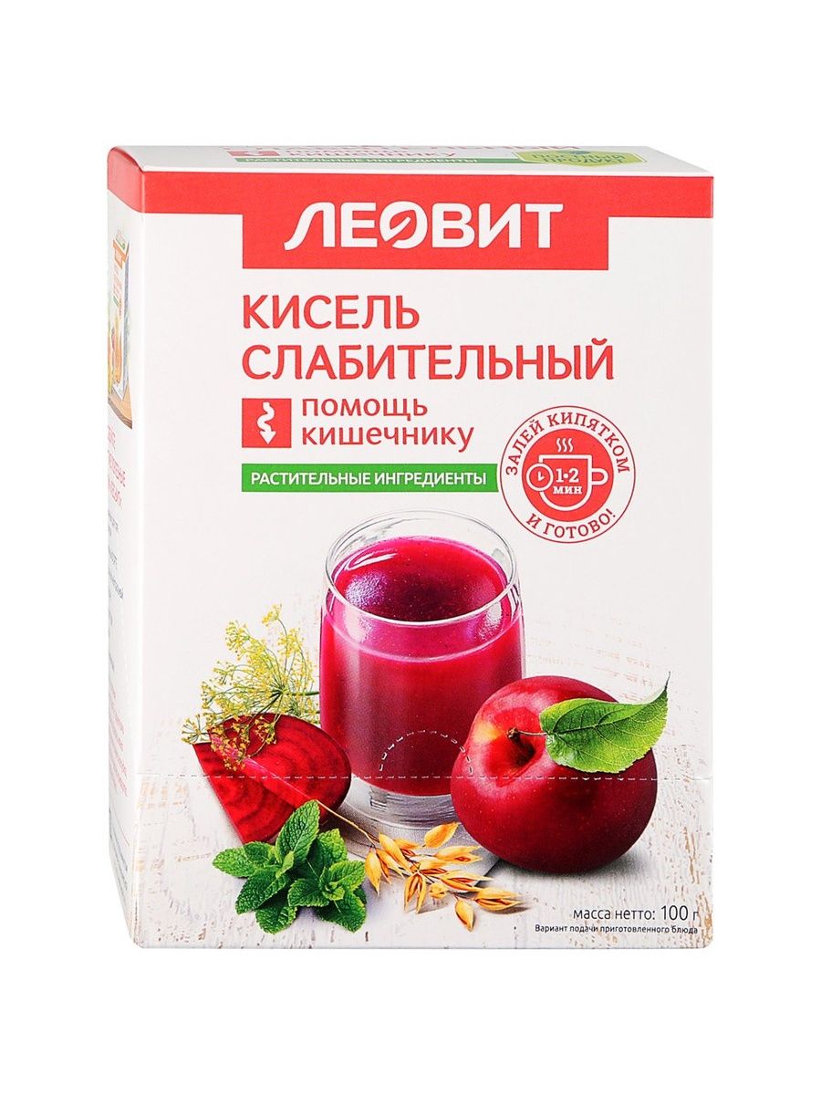 Кисель слабительный