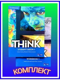 Комплект Think 1 Student's Book, Work Book + CD диск