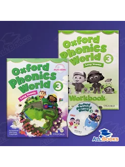 Комплект Phonics World 3. Учебник +WorkBook+Диск