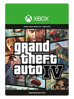 Игра Grand Theft Auto IV GTA 4 (Xbox)