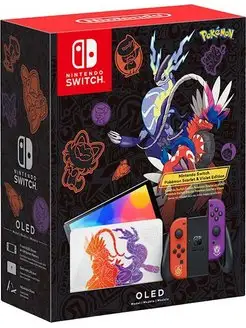 Switch OLED 64 ГБ, Pokemon Scarlet and Violet Edition