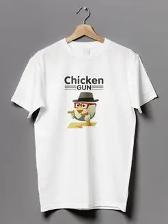 Футболка Чикенган Chicken Gun