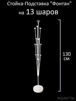 Подставка для 13 шаров воздушных фотозона на новый год 2025