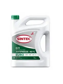 Антифриз Синтек ANTIFREEZE EURO G11 -40 5 кг