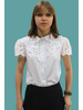 Блузка школьная с коротким рукавом бренд Bellis kids_BL продавец Продавец № 300912