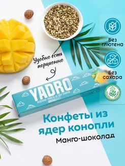 Конфеты без сахара YADRO Манго Шоколад