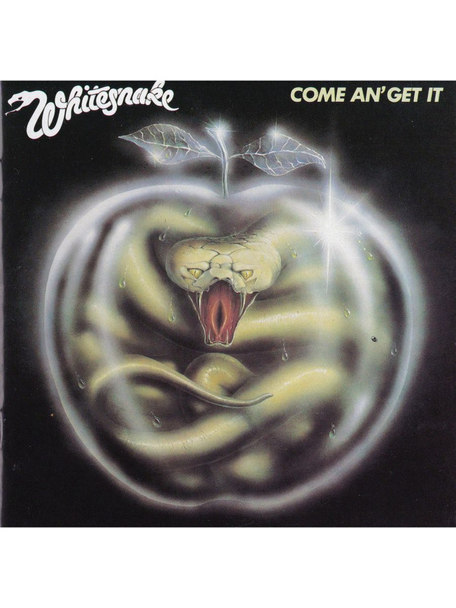 Whitesnake 1980 ready an willing CD. Ready an’ willing Whitesnake. Whitesnake Slide it in 1984 LP.