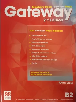 Gateway (Second Edition) B2. Teacher's Book Pack+Online Code