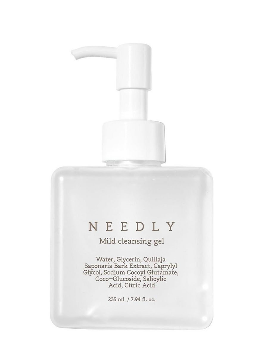 Needly mild Cleansing Gel. Needly mild Enzyme Cleansing Powder. Needly mild Deep Cleansing Oil. Needly mild Micellar Cleansing Water.