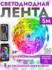 Светодиодная лента 5 метров RGB LED цветная с пультом бренд manzara продавец Продавец № 1230975