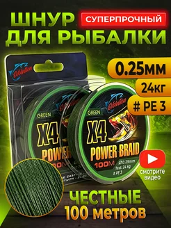 Плетенка для рыбалки 0.25 мм #PE 3 100 м