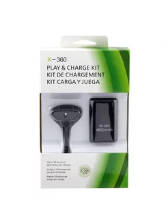 Аккумулятор 4800 mAh + USB кабель, Xbox 360