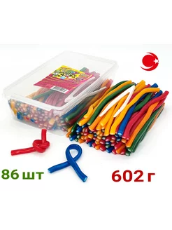 Жевательный мармелад CRAZY GUMMY трубочки 602гр