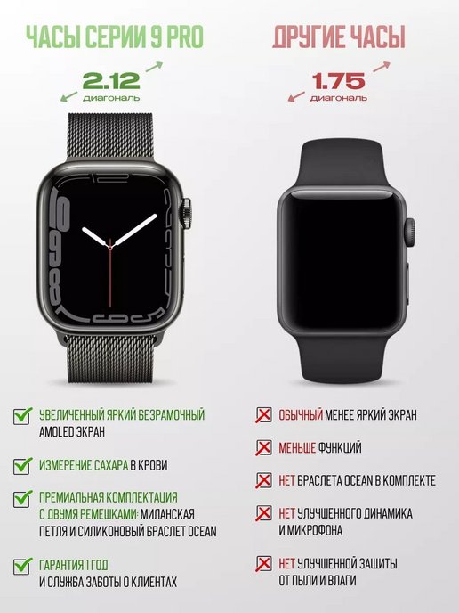 Смарт часы Smart Watch X9 Pro
