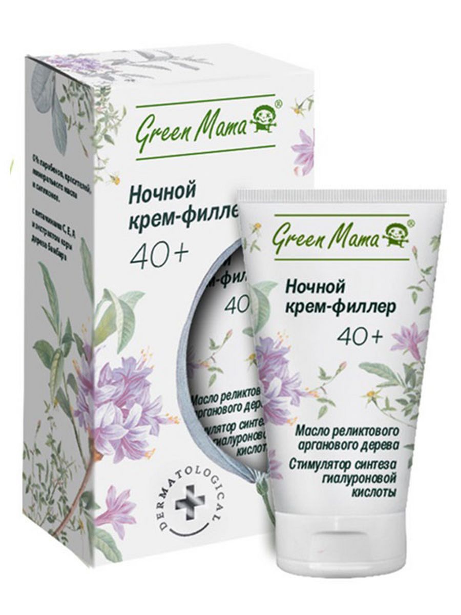 Крем green mama. Ночной крем филлер с маслом арганового дерева 40+. Green mama /ночной крем-филлер с маслом арганового дерева Green mama 40+. Крем Грин мама для лица. Крем филлер для лица.