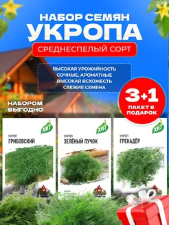 Семена укропа раннеспелый высокоурожайный ароматный