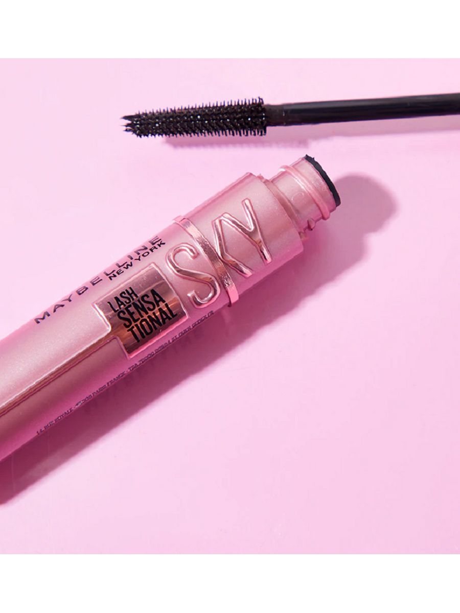 Maybelline sky. Тушь мейбелин Скай Хай. Тушь мейбелин Sky High. Тушь Maybelline Lash Sensational Sky High. Mascara мейбелин Скай Хай.