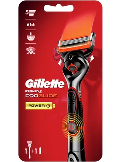 Бритва Gillette Fusion5 ProGlide Power с 1 кассетой