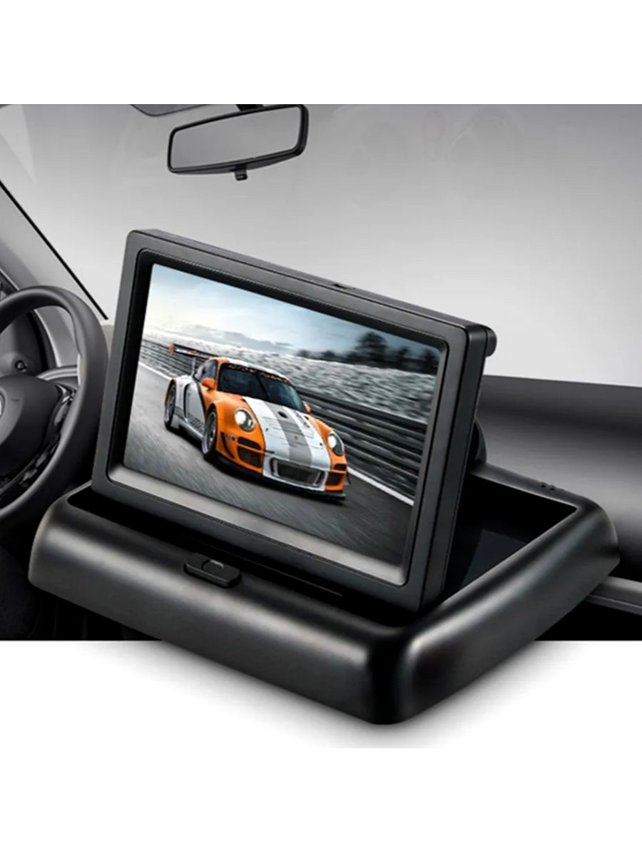 Car Rearview LCD Monitor складной