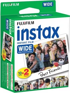 Картриджи instax wide фотопленка вайд fujifilm