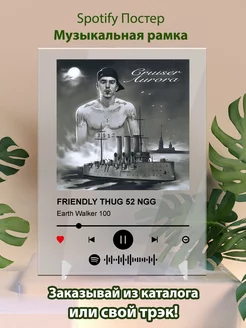 Постер спотифай Friendly Thug 52 NGG - Earth walker 100