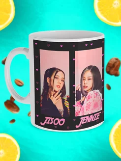 Кружка K-pop Blackpink кпоп Jisoo Jennie Rose Lisa