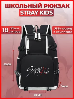 Портфель школьный подростковый рюкзак Stray Kids