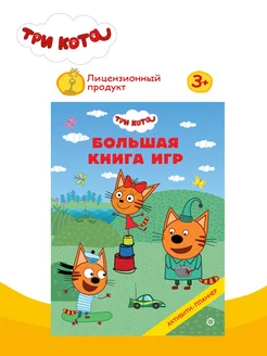 Большая книга игр Развивающая книжка