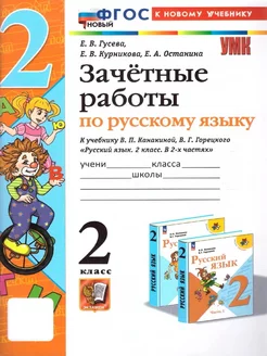 Русский язык 2 класс. Зачетные работы к новому учебнику