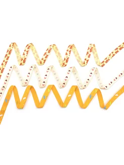 Набор репсовых лент Оранжевое ассорти 10мм*3м 3шт