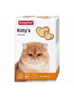 Витамины Kitty's Cheese для кошек, 180 таб