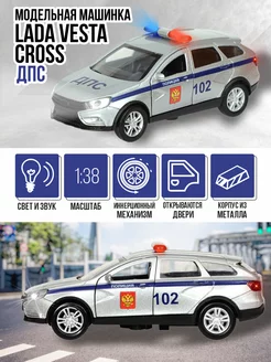 Коллекционная машинка металлическая модель Lada Vesta Cross