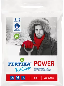 Противогололедный реагент IceCare-POWER, 4 кг