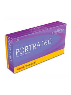 Фотопленка Portra ISO 160 формат 120, упаковка 5 шт