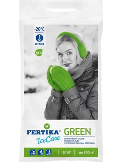 Противогололедный реагент IceCare GREEN, 10 кг